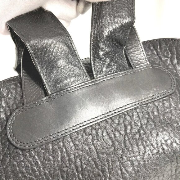 Christian Louboutin logo backpack bag Backpack Leather Black/Red